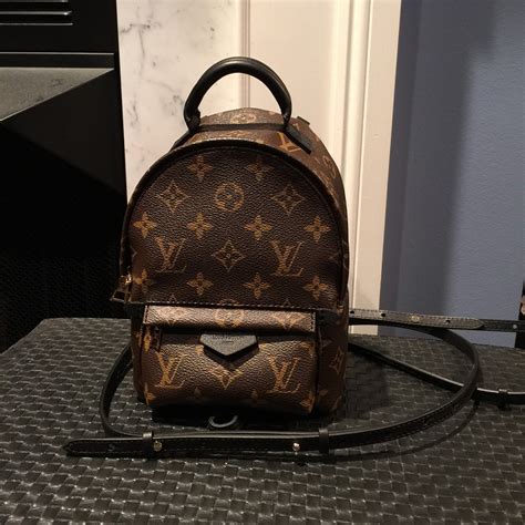 lv small back pack|palm springs mini backpack.